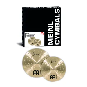 MEINL Byzance Traditional  MEINL Byzance Traditional Hammered Extra Thin Crash Pack 2pcs