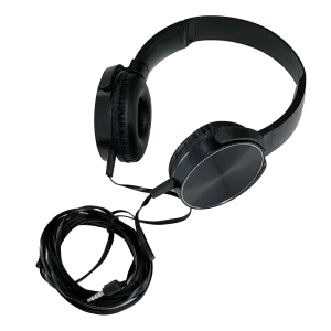 GAB TE010 Casque Audio Noir