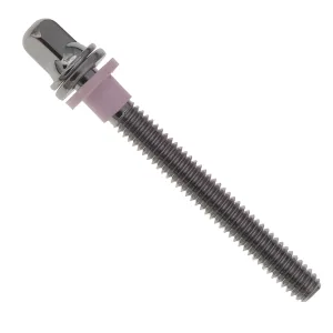 Rondelle Danmar Nylon - Rose - 100Pcs