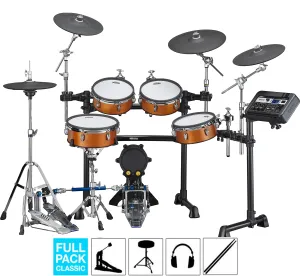 YAMAHA DTX8K-M Batterie Real Wood, Full Pack