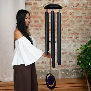 Chime Meinl Sonic Energy Pruple Agate Meditation 50"- A-Maj- Black