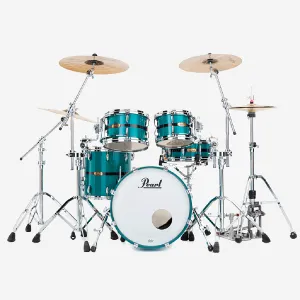 PEARL Masters Maple Pure Batterie 20"/4pcs Aqua Turquoise Stripe (Gyrolock-L)