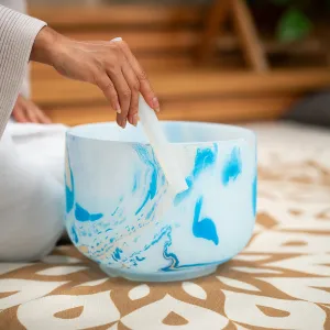 Bol Meinl Sonic Energy Marble Crystal 10"- G4 - Throat. Light Blue