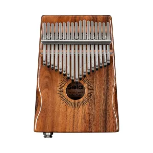Kalimba Sela 17 Lames Hollow Koa + Pickup