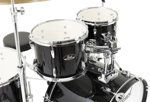 PEARL Roadshow Batterie 22"/5pcs Pack Sabian 2 Cymbales Jet Black