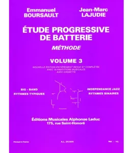 Methode Boursault Lajudie Etude Progressive Volume 03