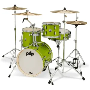 PDP New Yorker Batterie 16"/4pcs Electric Green Sparkle