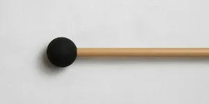 VIBRAWELL X0R Mailloche Xylophone Rotin Paire Caoutchouc Noir Ex-soft 25mm 