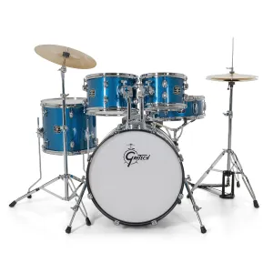 GRETSCH Renegade Batterie 20"/5pcs Blue Sparkle