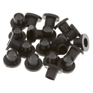 Rondelle Danmar Nylon - Black - 50Pcs