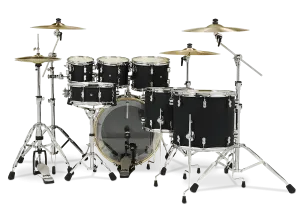 PDP Concept Maple Batterie 22"/7pcs Satin Black