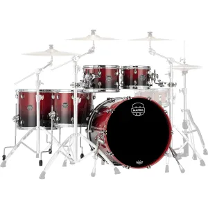 MAPEX Saturn Batterie 22"/5pcs Scarlet Fade