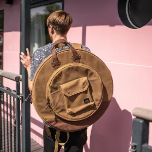 Housse Cymb Meinl 22" Waxed Canvas Collection - Vintage Khaki