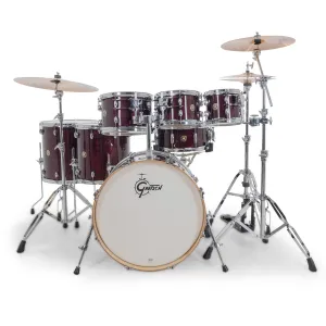 GRETSCH Catalina Maple Batterie 22"/7pcs - Cm2e627pg - Purple Gloss