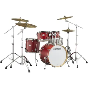 YAMAHA Tour Custom Batterie 20"/4Pcs Candy Apple Satin