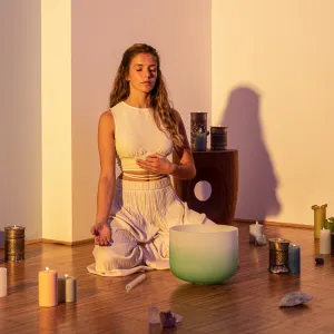 Bol Meinl Sonic Energy Crystal 11" Color Green - Heart Chakra - Fa