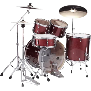 PEARL Export Standard 22"/5pcs Black Cherry Glitter