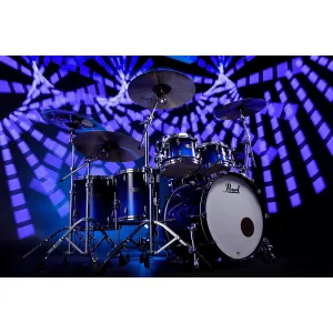 PEARL Masters Maple Batterie 22"/4pcs Kobalt Blue Fade Metallic (Gyrolock-L)