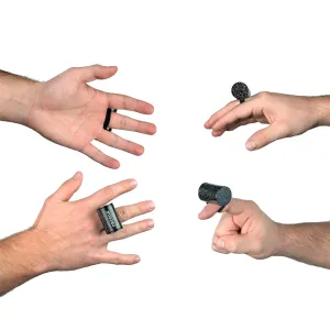 Shaker Ortega Finger Shaker Plastique - Black