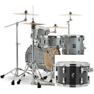 SONOR AQ2 Safari Batterie 16"/4pcs Transparent Stain Black