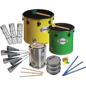 Pack Percussions Contemporanea Nesting Samba - 13 Pieces