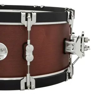 PDP Concept Classic Caisse Claire 14"x 6.5" Oxblood Stain/Ebony Hoop