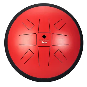 Tongue Drum Sela Melody 10" - C Pygmy - Red