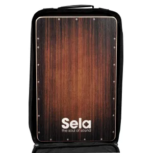 SELA SE-090 Housse Cajon Sac A Dos Black 