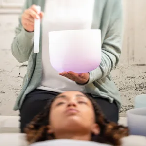 Bol Meinl Sonic Energy Crystal 08" Color Purple - Crown Chakra - Si