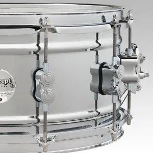 PDP Concept Series Caisse Claire 14"x 6.5" Stainless Steel 1mm