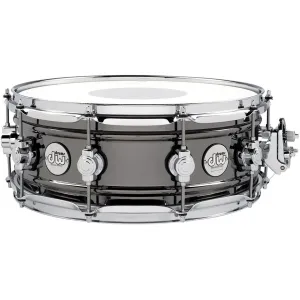 DW Design Caisse Claire 14"x 5.5"  Black Nickel Over Brass