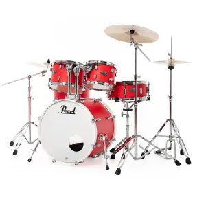 PEARL Decade Maple Batterie 20"/5pcs Matte Racing Red