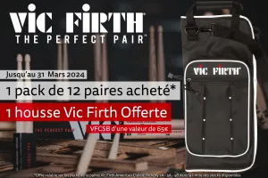 VIC FIRTH 7A Pack 12 Paires