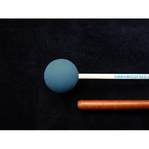 VIBX3F Mailloche Xylo Vibrawell Fib Paire Caout Bleu Hard 25 Mm