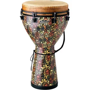 Djembe Remo 14" Accordable Leon Mobley Signat - Multi Mask