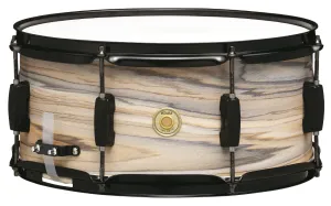 TAMA Woodworks Caisse Claire 14"x 6,5" Natural Zebrawood Wrap