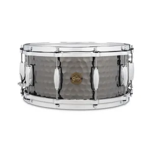 GRETSCH Full Range Caisse Claire 14"x 6,5" Acier - Hammered Black Satin