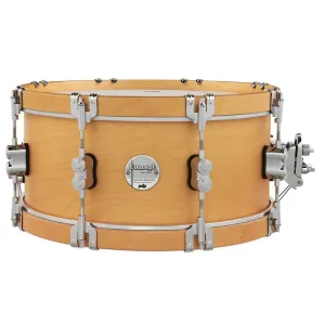 PDP Concept Classic Caisse Claire 14"x 6.5" Natural Stain/Natural Hoop