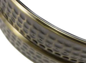 Fut Sparedrum 14 X 6.5" Laiton Martele Black Nickel