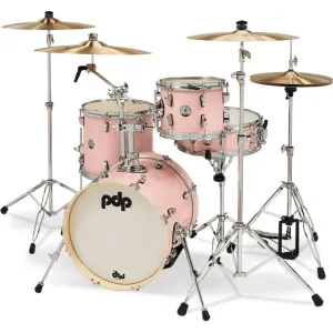 PDP New Yorker Batterie 16"/4pcs Pale Rose Sparkle