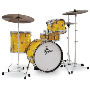 GRETSCH Catalina Club Batterie 18"/4pcs Yellow Satin Flame