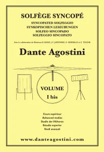 Methode Agostini Solfege Syncope Volume 01 Bis