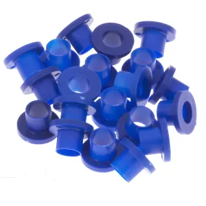 Rondelle Danmar Nylon - Blue - 100Pcs