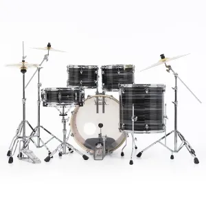 PEARL Export Standard 22"/5pcs Graphite Silver Twist