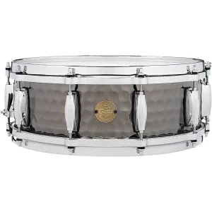 GRETSCH Full Range Caisse Claire 14"x 5" Acier - Hammered Black Satin