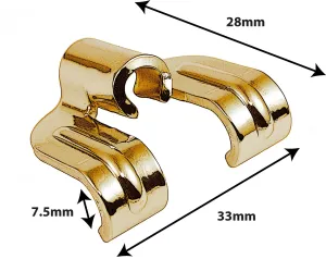 Crochet Sparedrum Dc16 - Cercle GC / Caisse Claire 7.5mm (X1) Gold
