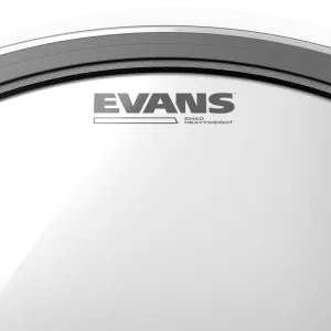 EVANS Pack EMAD Heavyweight Bass Clear + Heavyweight 14" Snare Coated