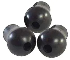 Caoutchouc Gibraltar Sc-Fft Anti-Vibrations Pieds TB (X3)