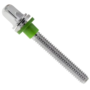 Rondelle Danmar Nylon - Green - 100Pcs