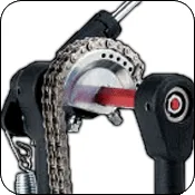 DW CP5000ADH Pedale Grosse Caisse Simple 5000 Accelerator Heelless W/Housse